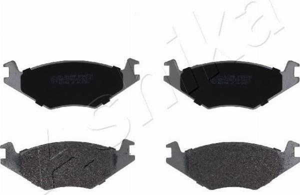 Ashika 50-00-09100 - Гальмівні колодки, дискові гальма autocars.com.ua