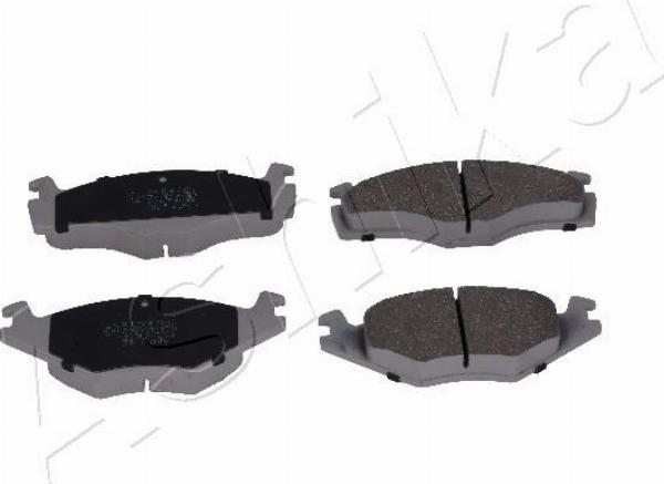 Ashika 50-00-09101 - Гальмівні колодки, дискові гальма autocars.com.ua