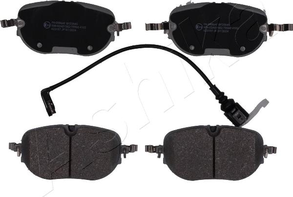 Ashika 50-00-0986 - Гальмівні колодки, дискові гальма autocars.com.ua