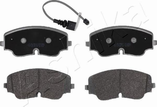 Ashika 50-00-0992 - Гальмівні колодки, дискові гальма autocars.com.ua