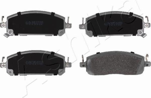 Ashika 50-01-1020 - Гальмівні колодки, дискові гальма autocars.com.ua
