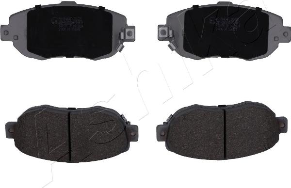 Ashika 50-02-2040 - Гальмівні колодки, дискові гальма autocars.com.ua