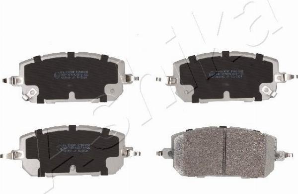 Ashika 50-03-3005 - Гальмівні колодки, дискові гальма autocars.com.ua