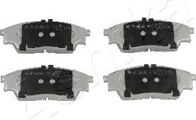 Ashika 50-07-799 - Гальмівні колодки, дискові гальма autocars.com.ua