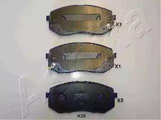 Sangsin Brake SP1196 - Тормозные колодки, дисковые, комплект autodnr.net