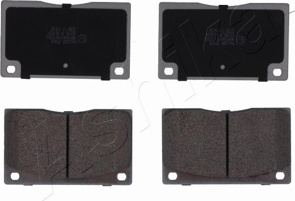 Ashika 50-0L-L23 - Гальмівні колодки, дискові гальма autocars.com.ua