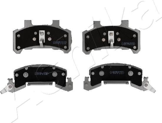 Ashika 50-0W-W22 - Гальмівні колодки, дискові гальма autocars.com.ua