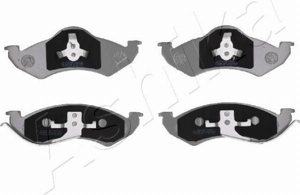 Ashika 50-0W-W36 - Гальмівні колодки, дискові гальма autocars.com.ua