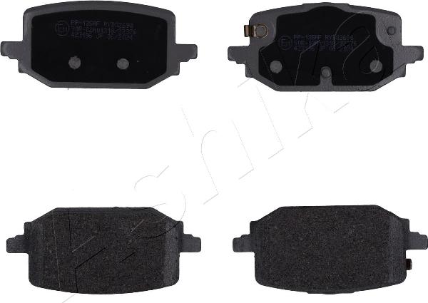 Ashika 51-01-135 - Гальмівні колодки, дискові гальма autocars.com.ua