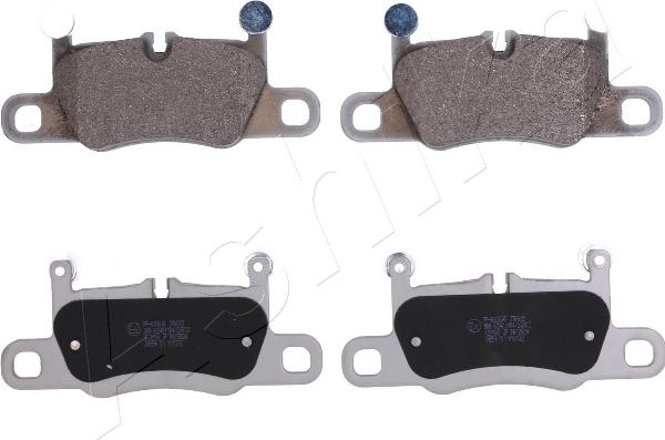 Ashika 51-02-0936 - Гальмівні колодки, дискові гальма autocars.com.ua