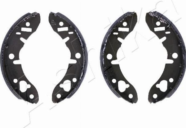 Ashika 55-00-0001 - Комплект гальм, барабанний механізм autocars.com.ua