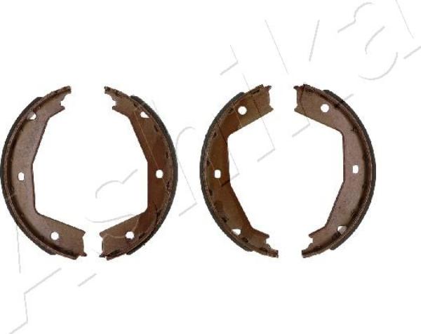 Ashika 55-00-0237 - Комплект гальм, барабанний механізм autocars.com.ua