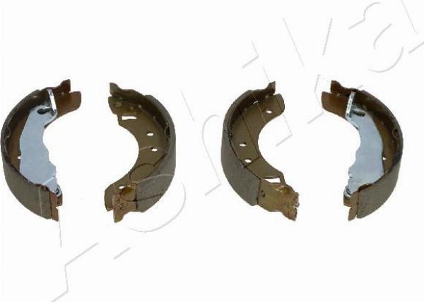 Ashika 55-00-0323 - Комплект гальм, барабанний механізм autocars.com.ua
