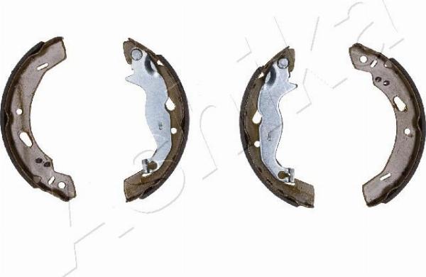 Ashika 55-00-0332 - Комплект гальм, барабанний механізм autocars.com.ua