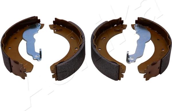 Ashika 55-00-0337 - Комплект гальм, барабанний механізм autocars.com.ua