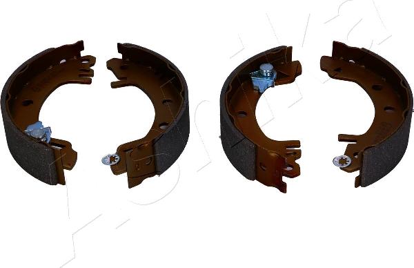 Ashika 55-00-0345 - Комплект гальм, барабанний механізм autocars.com.ua