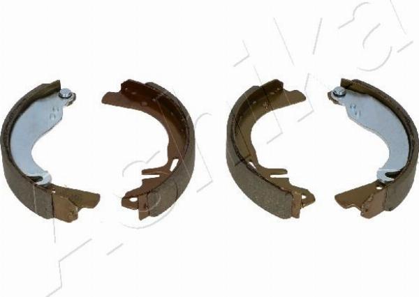 Ashika 55-00-0405 - Комплект гальм, барабанний механізм autocars.com.ua