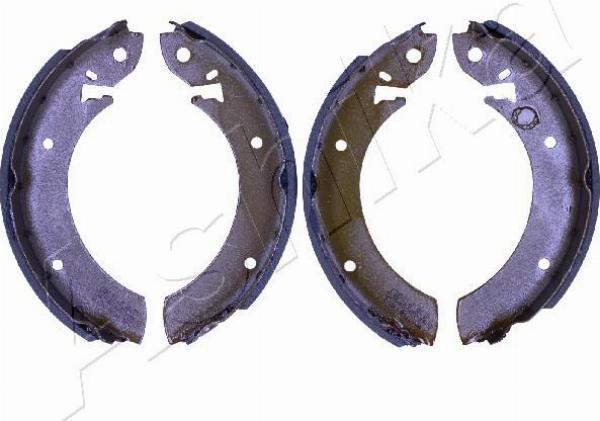 Ashika 55-00-0506 - Комплект гальм, барабанний механізм autocars.com.ua