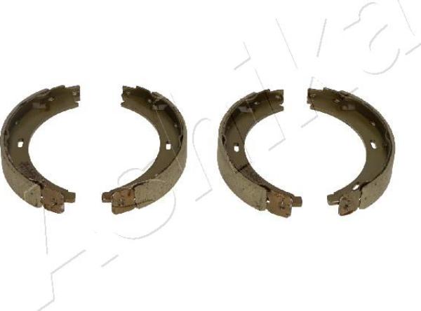 Ashika 55-00-0508 - Комплект гальм, барабанний механізм autocars.com.ua