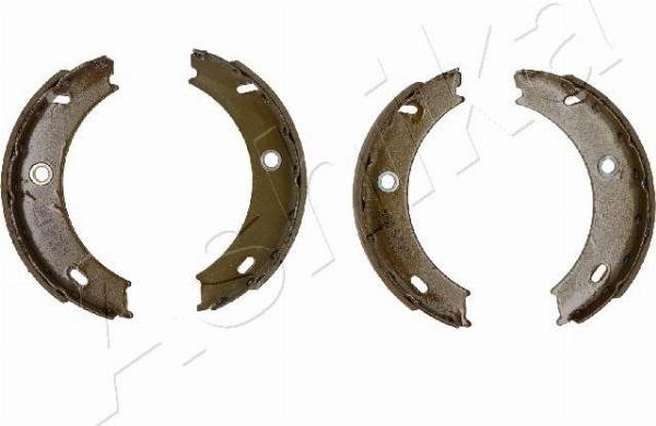 Ashika 55000525 - Комплект гальм, ручник, парковка autocars.com.ua