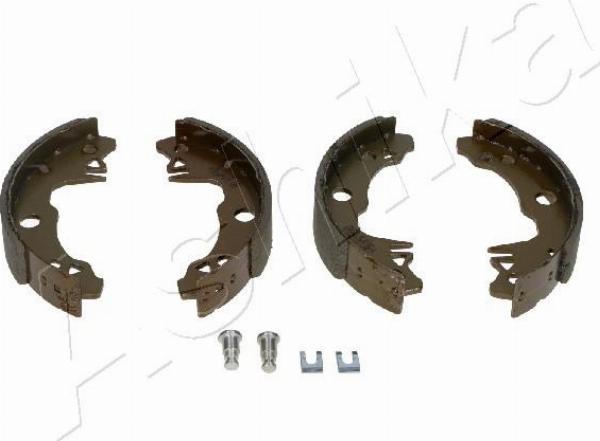 Ashika 55-00-0629 - Комплект гальм, барабанний механізм autocars.com.ua