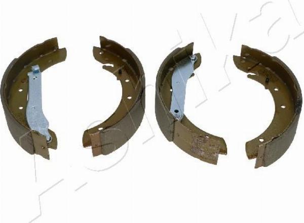 Ashika 55-00-0630 - Комплект гальм, барабанний механізм autocars.com.ua