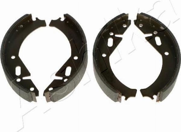 Ashika 55-00-0911 - Комплект гальм, барабанний механізм autocars.com.ua