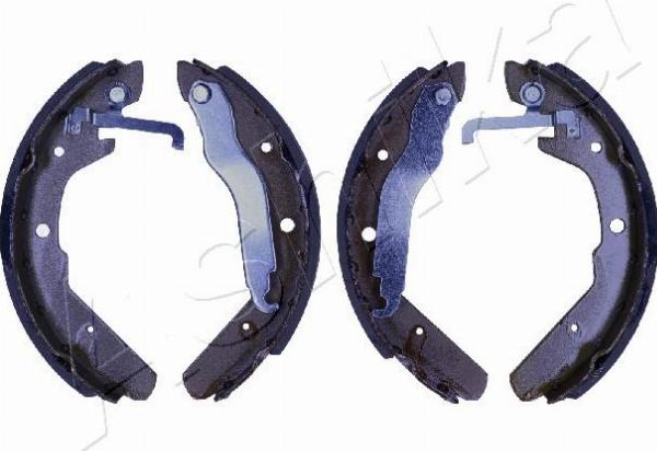 Ashika 55-00-0913 - Комплект гальм, барабанний механізм autocars.com.ua