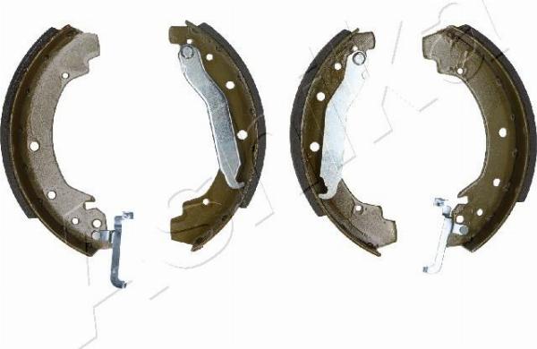 Ashika 55-00-0925 - Комплект гальм, барабанний механізм autocars.com.ua
