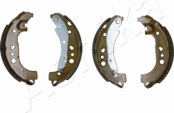 Ashika 55-00-0930 - Комплект гальм, барабанний механізм autocars.com.ua