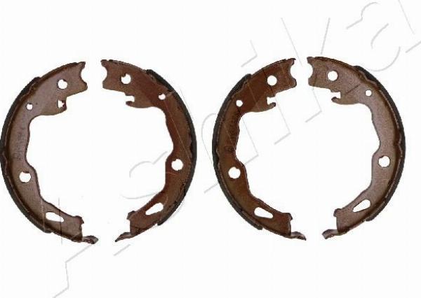 Ashika 55-00-1001 - Комплект гальм, барабанний механізм autocars.com.ua