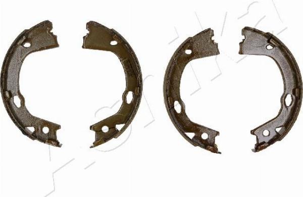 Ashika 55-0K-K34 - Комплект гальм, барабанний механізм autocars.com.ua