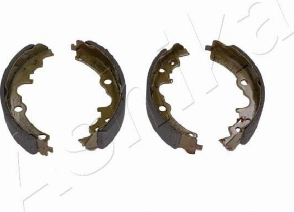 Ashika 55-0W-W11 - Комплект гальм, барабанний механізм autocars.com.ua