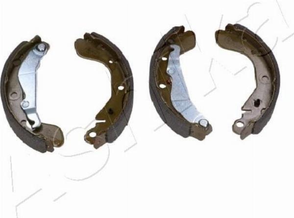 Ashika 55-0W-W16 - Комплект гальм, барабанний механізм autocars.com.ua