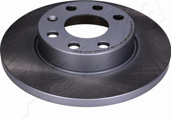 Ashika 60-00-0424C - Гальмівний диск autocars.com.ua