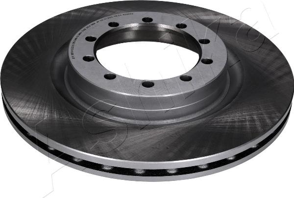 Ashika 60-00-0722C - Гальмівний диск autocars.com.ua