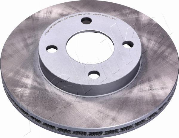 Ashika 60-00-0966C - Гальмівний диск autocars.com.ua