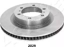 Ashika 60-02-2029 - Тормозной диск avtokuzovplus.com.ua