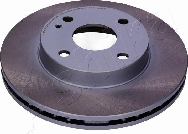 Ashika 60-03-371C - Гальмівний диск autocars.com.ua