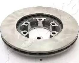 Ashika 60-05-521 - Гальмівний диск autocars.com.ua