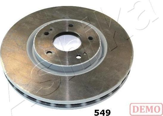 Ashika 60-05-549C - Гальмівний диск autocars.com.ua