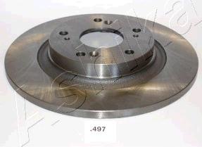 Ashika 61-04-497 - Гальмівний диск autocars.com.ua