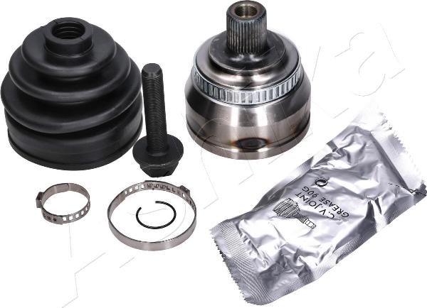 Ashika 62-00-0304 - Шарнірний комплект, ШРУС, приводний вал autocars.com.ua