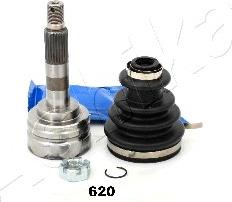 Ashika 62-06-620 - Шарнірний комплект, ШРУС, приводний вал autocars.com.ua