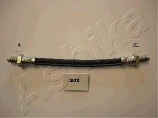 Ashika 69-02-203 - Кронштейн, гальмові шланг autocars.com.ua