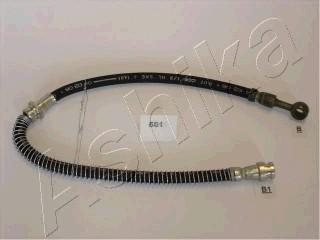 Ashika 69-05-581 - Кронштейн, гальмові шланг autocars.com.ua