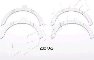 Ashika 79-2007A2 - Дистанційна шайба, колінчастий вал autocars.com.ua