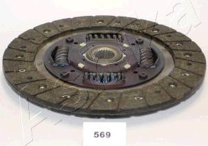 Ashika 80-05-569 - Диск сцепления, фрикцион autodnr.net