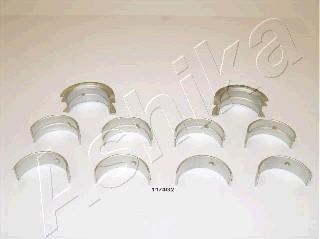 Ashika 86-1174G2 - Комплект підшипників колінчастого вала autocars.com.ua