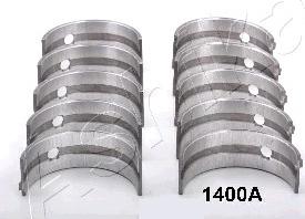 Ashika 86-1400A - Комплект підшипників колінчастого вала autocars.com.ua